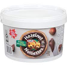 HAZELNUT SPREAD BY THE CASE:  2 PAIL/CASE