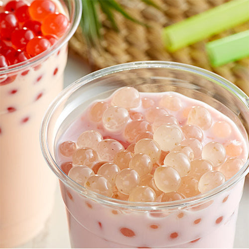 LYCHEE Popping  Boba ( 7 lbs bottle )
